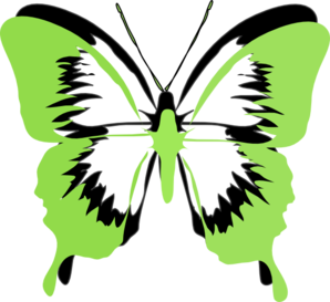 Black butterfly clipart images.