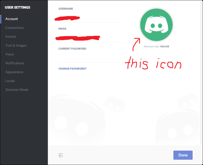 Is there a way to access the default Discord user avatar.