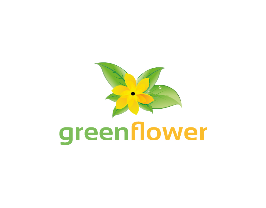 Green Flower Logo.
