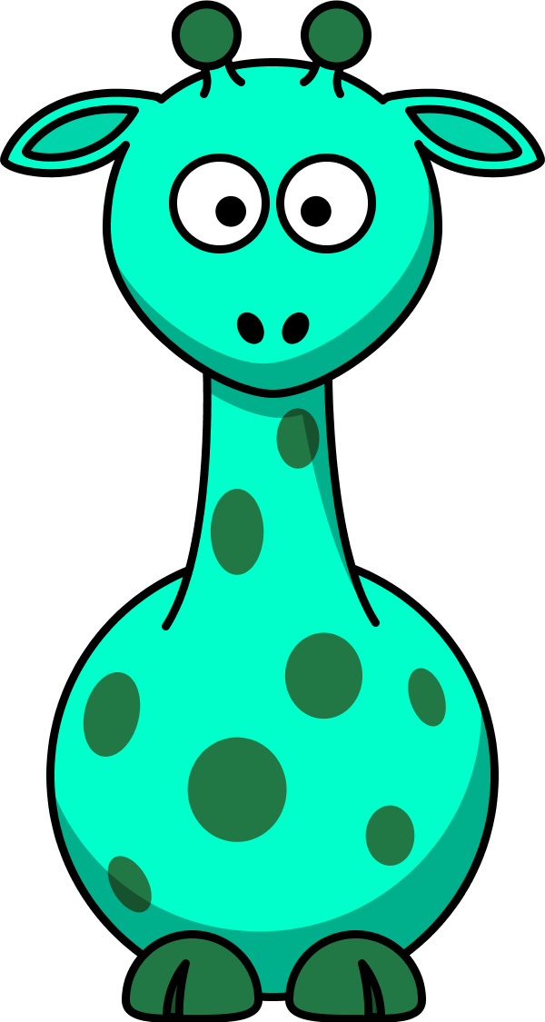 Giraffe Cartoon Picture.