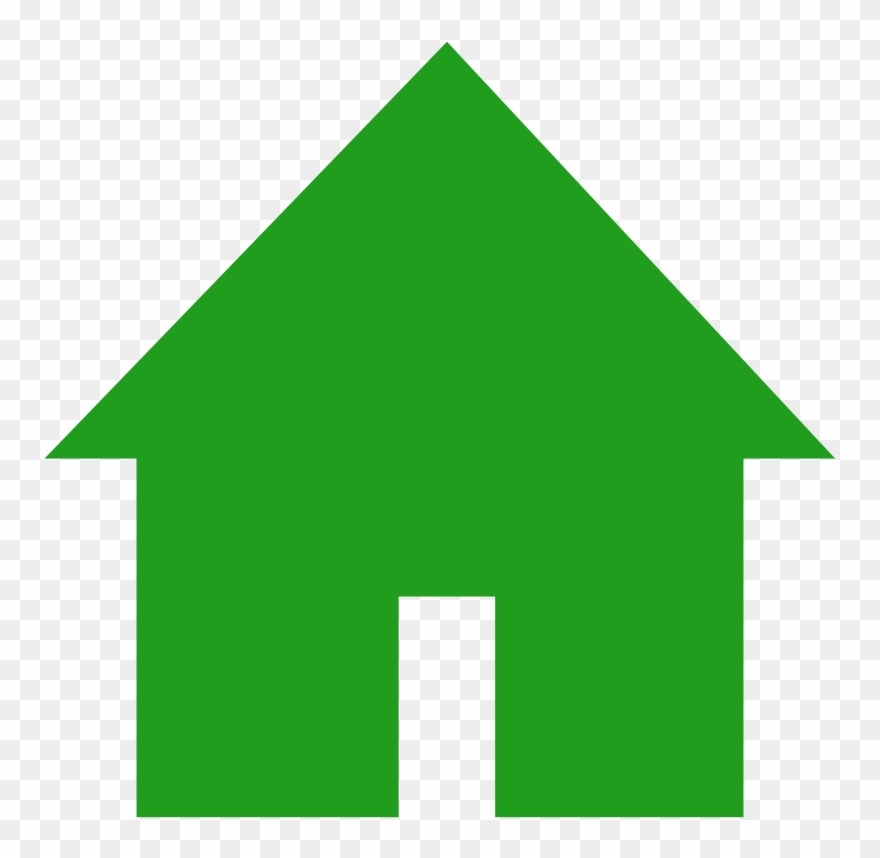 Clipart Home Green.