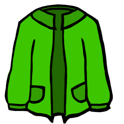 Green jacket clipart - Clipground