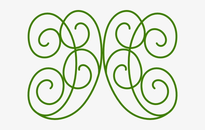 Green Swirls Microsoft Clipart.