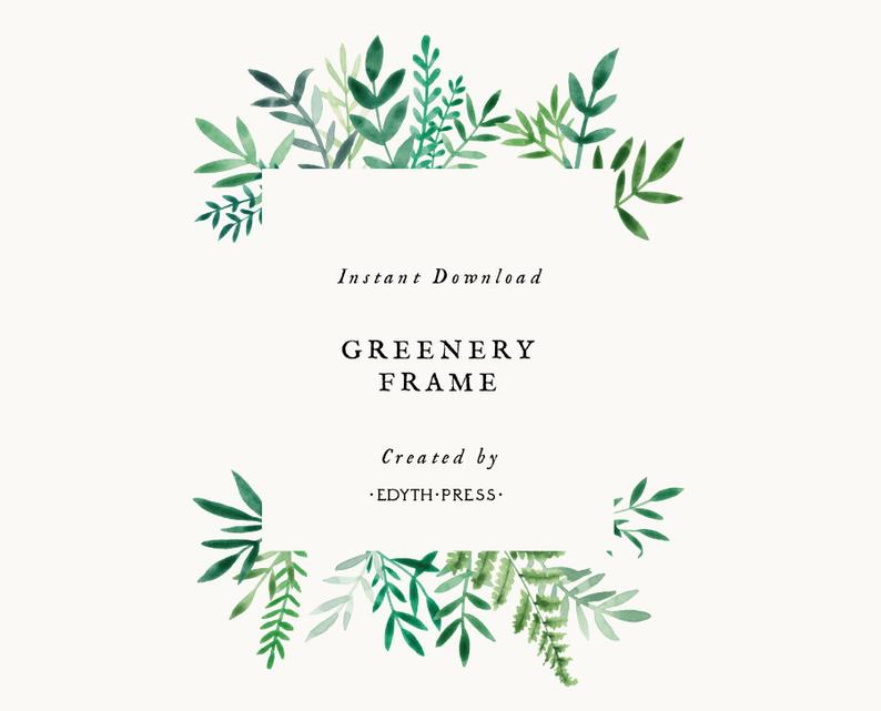 Greenery Border Clipart 10 Free Cliparts Download Images On