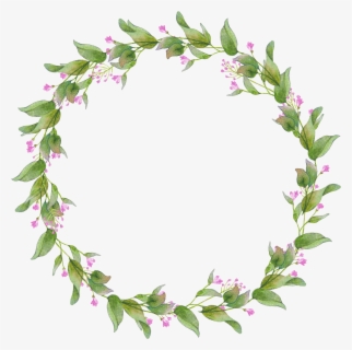 Free Greenery Wreath Clip Art with No Background.