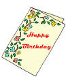 Greeting card clip art.