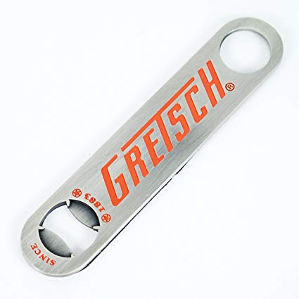 Amazon.com: Gretsch Logo Beer Bottle Opener Brushed Aluminum.