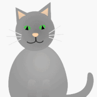 Grey Cat Clipart Pictures, Images & Photos.