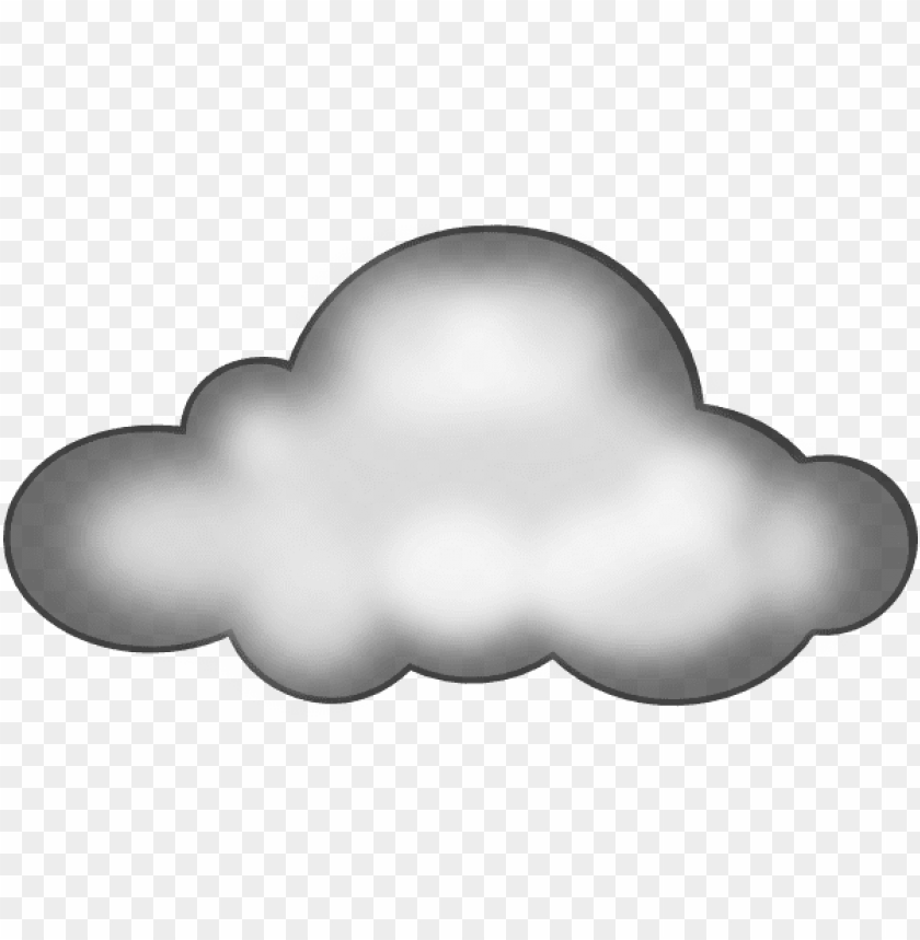 clipart clouds PNG image with transparent background.