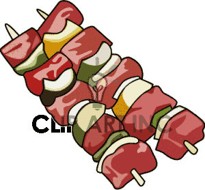 Grilled meat clipart.