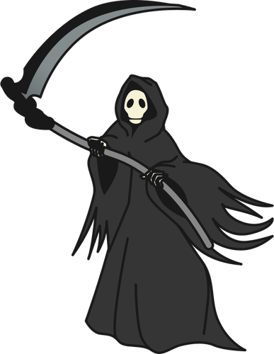 Grim reaper vector image.