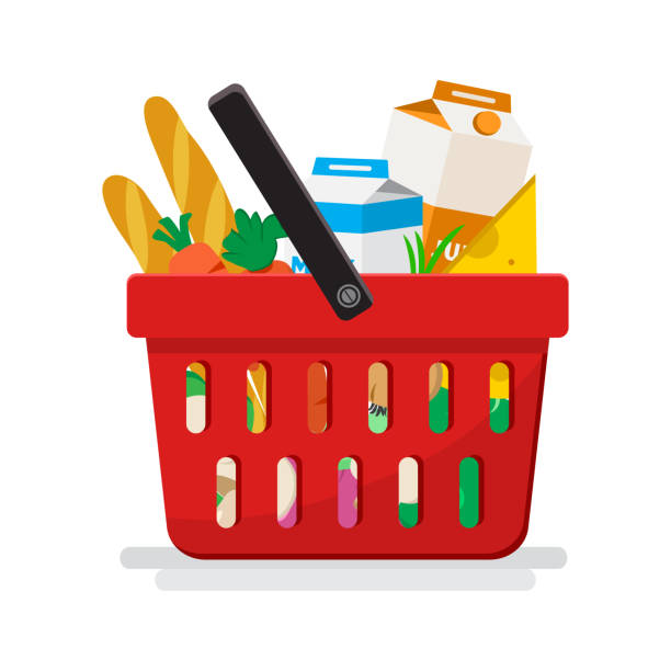grocery basket clipart 10 free Cliparts | Download images on Clipground
