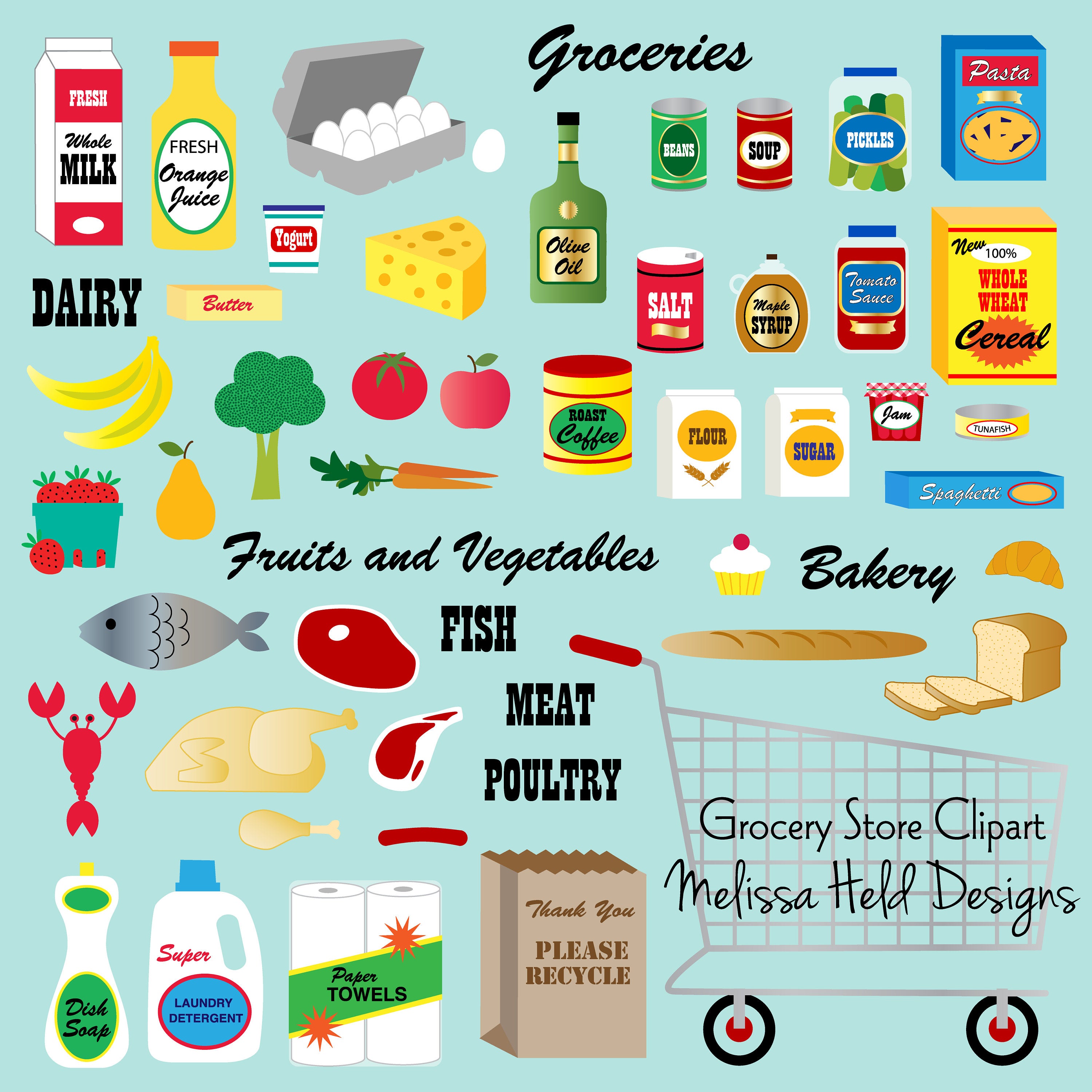 grocery store clip art 10 free Cliparts | Download images ...