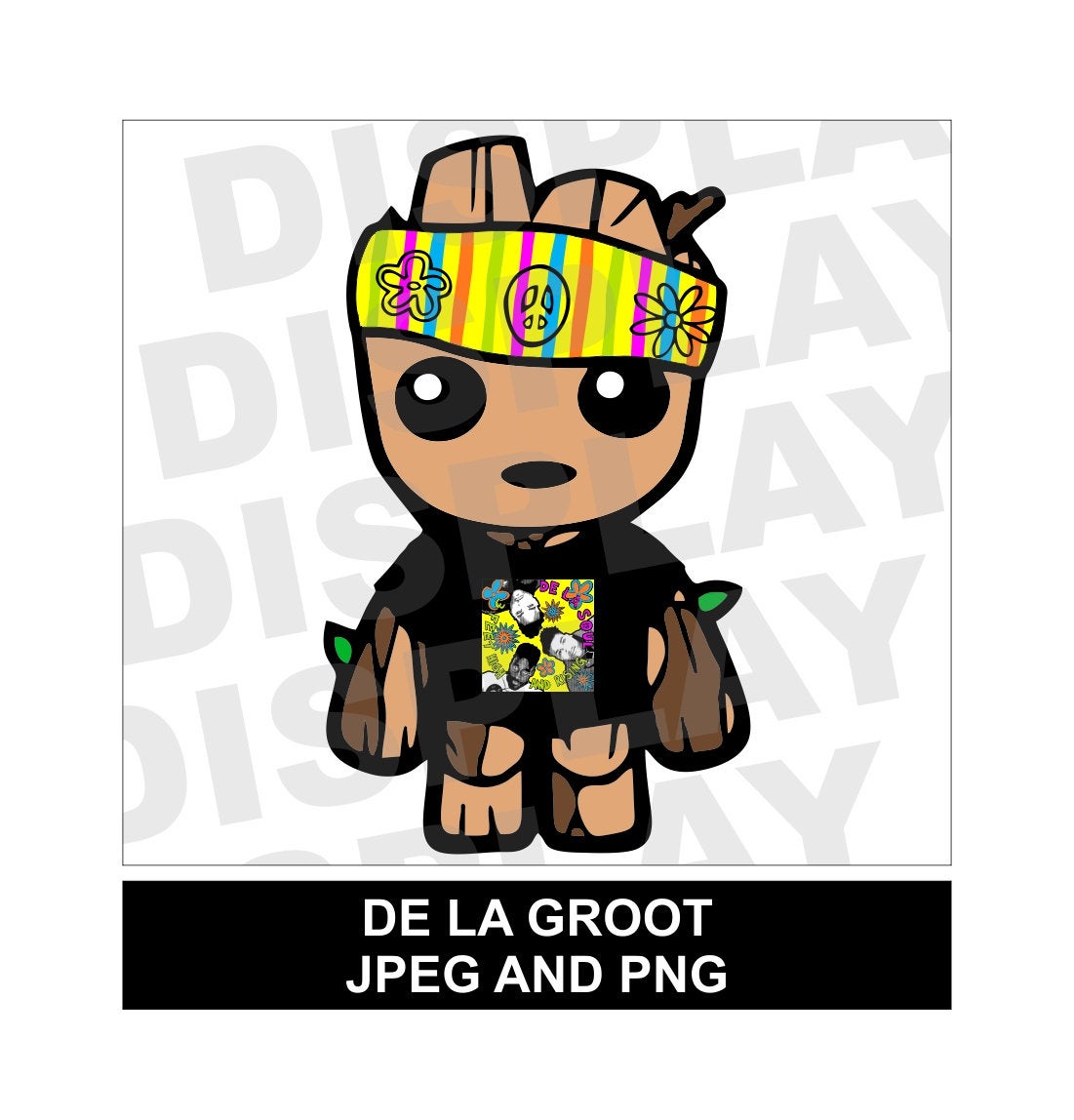 De La Groot Inspired Fashion Clipart JPEG and PNG Digital Download.