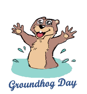 Groundhog Day Clipart Images.