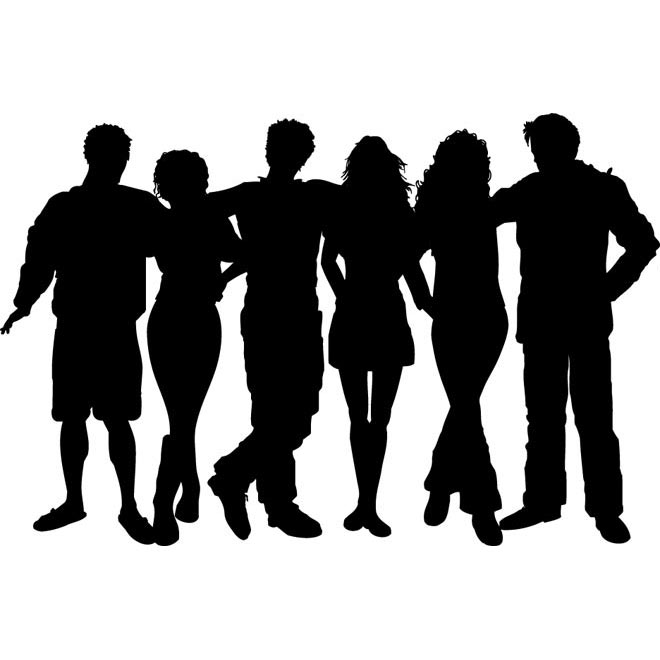 Group Of People Clipart.