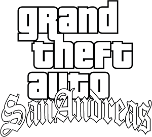 Grand Theft Auto SanAndreas Logo Vector (.EPS) Free Download.