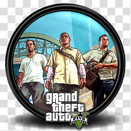 Grand Theft Auto V Game Icon, GTA _, Grand Theft Auto.