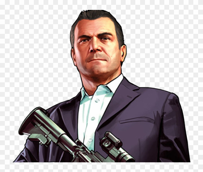 Michael Gta V Png.