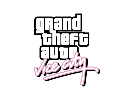 Grand Theft Auto Vice City Vector Logo.