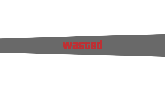 Gta Wasted Png - Free Logo Image