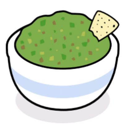 Image result for guacamole clipart.