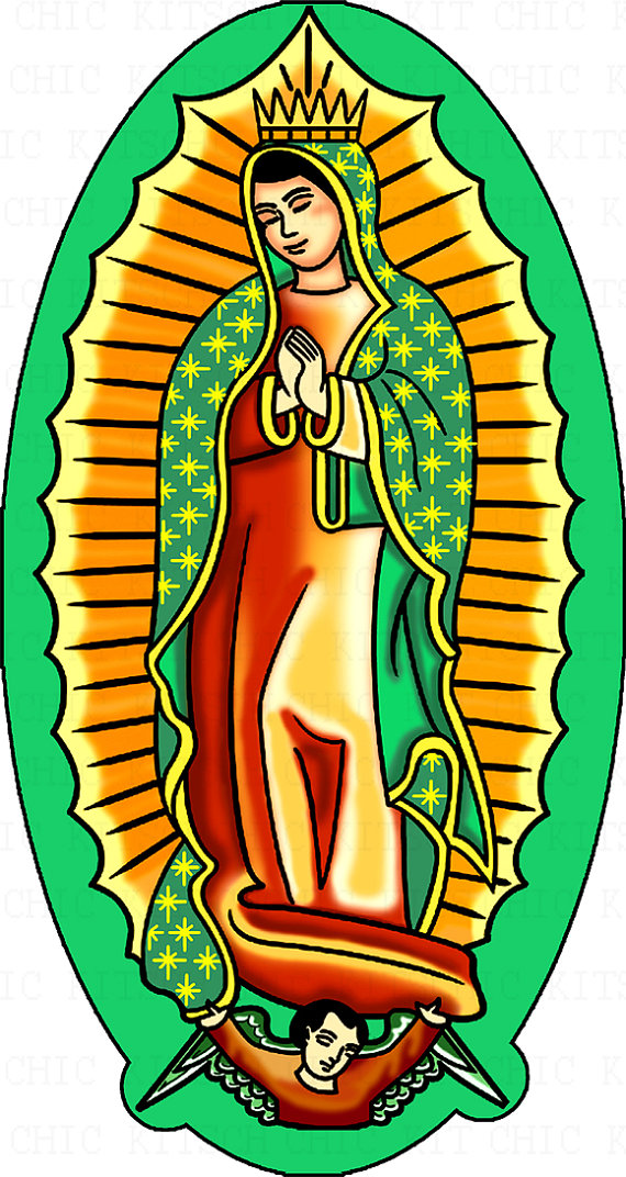 Royalty Free Rf Virgen De Guadalupe Clipart Illustrations Vector My
