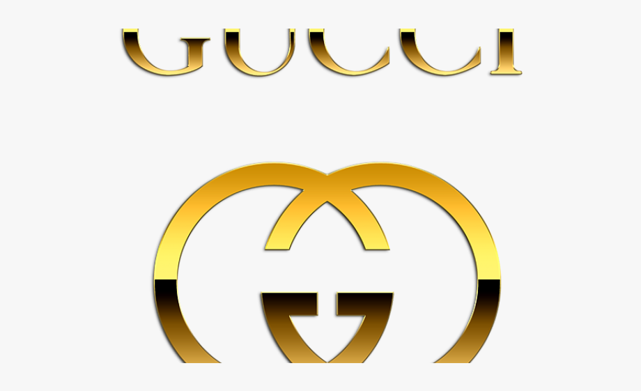 Gucci Clipart Sign Gold.