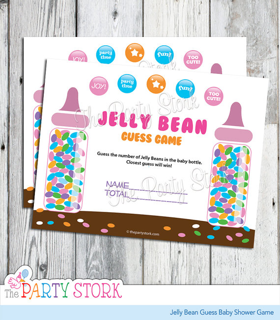 Jelly Bean Guessing Game Free Printable