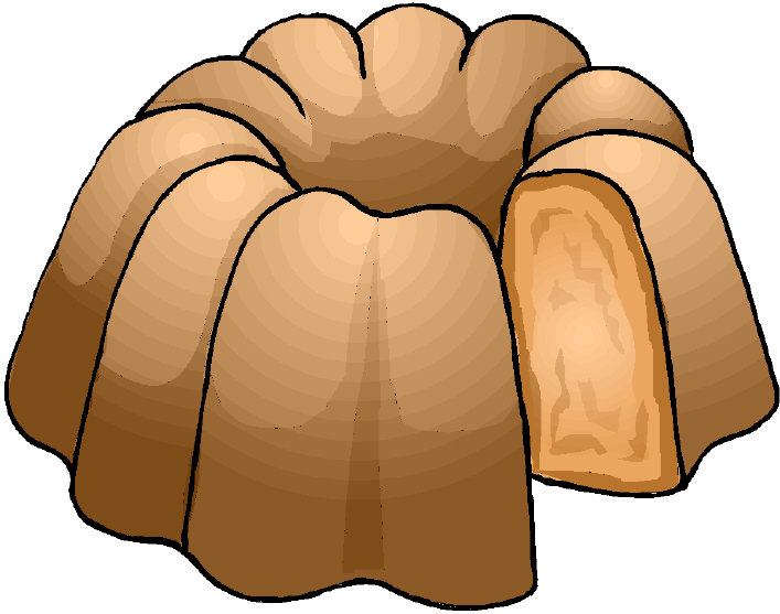 Gugelhupf Clipart.