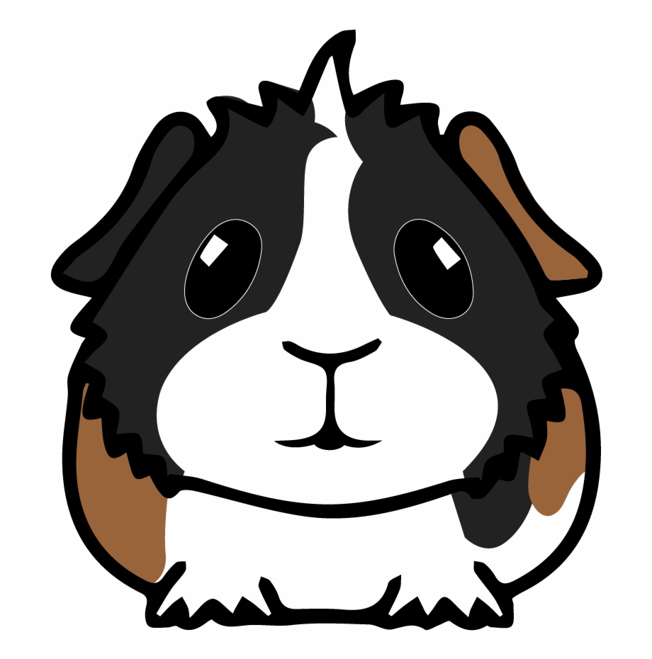 Free Guinea Pig Clipart Black And White, Download Free Clip.