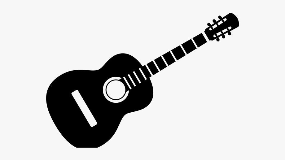 Acoustic Guitar Clipart Cancer Ribbon.