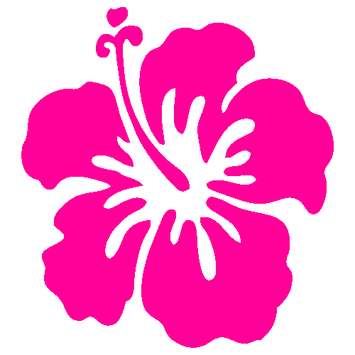 Clip Art Luau Flowers Clipart.