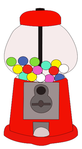 Gumball Machine Clipart.