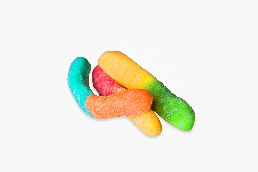 Gummy Worms Png Transparent Background.