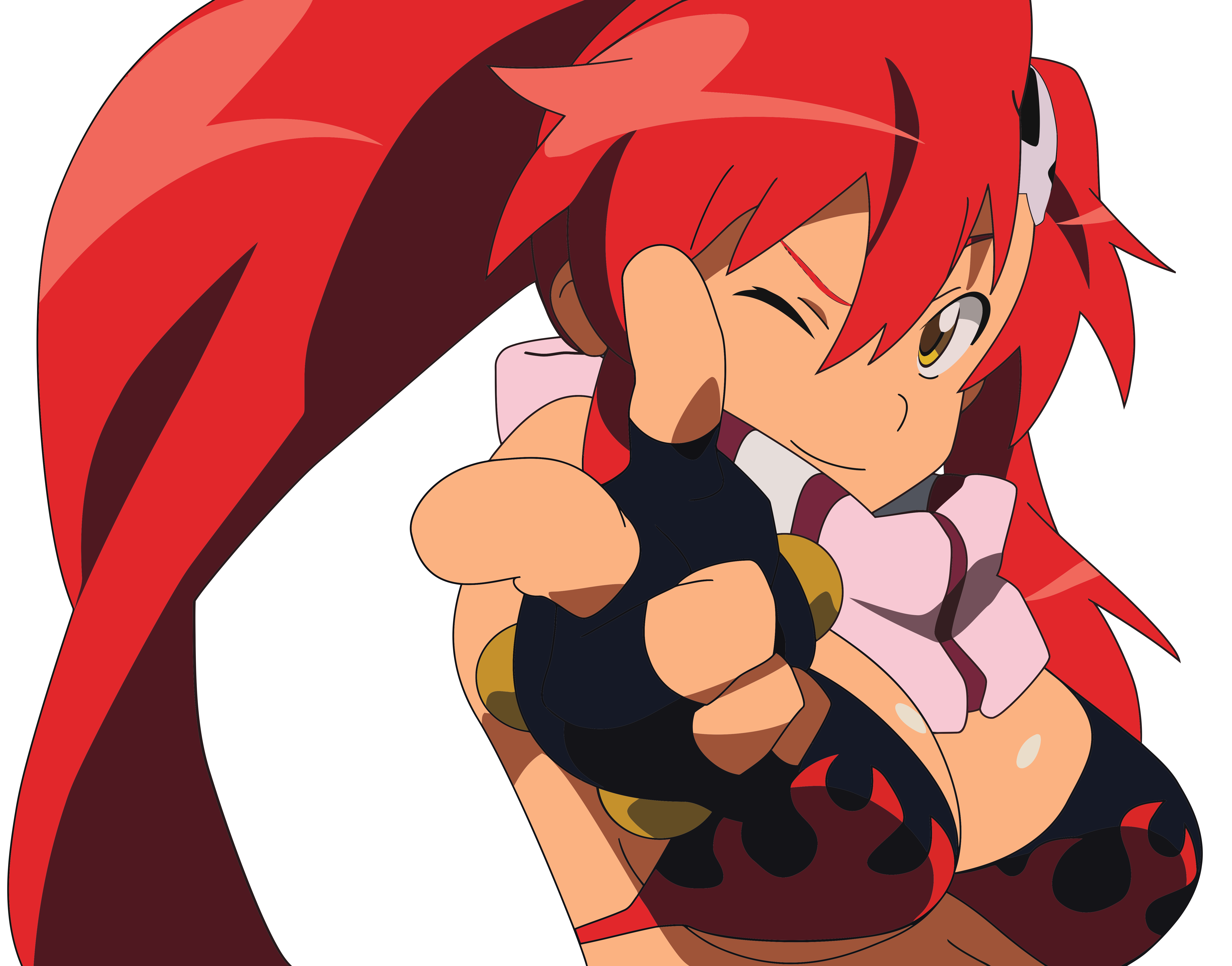 8. Yoko Littner from Gurren Lagann - wide 5