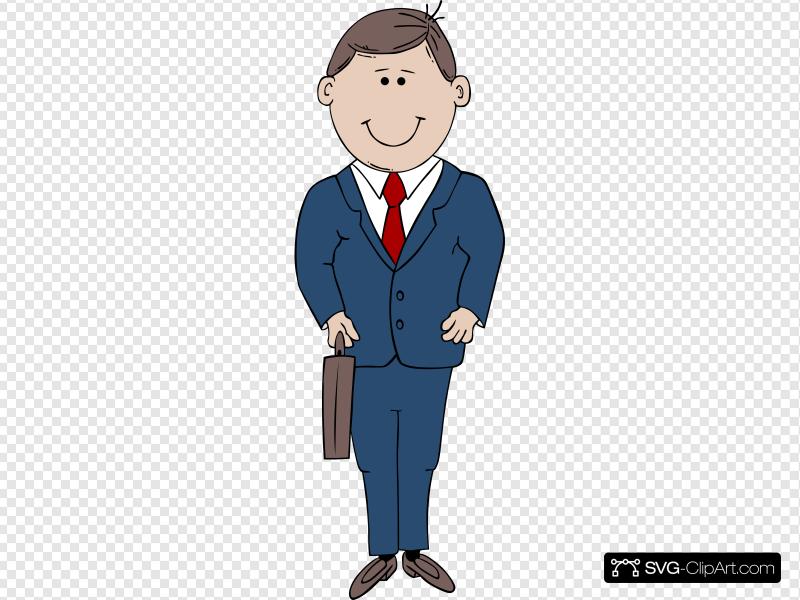 Man In Suit Clip art, Icon and SVG.