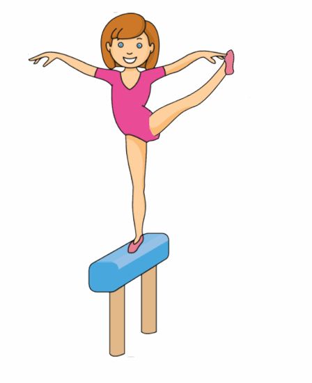 free gymnastic animation.