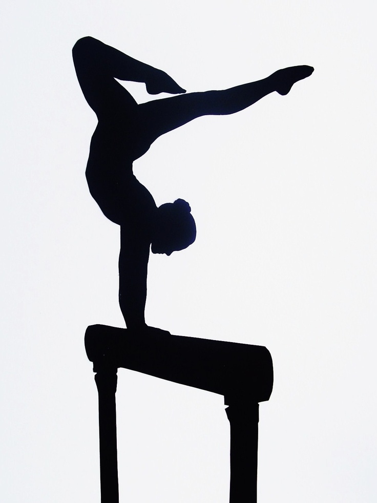 Download gymnastics clipart silhouette beam 20 free Cliparts | Download images on Clipground 2021