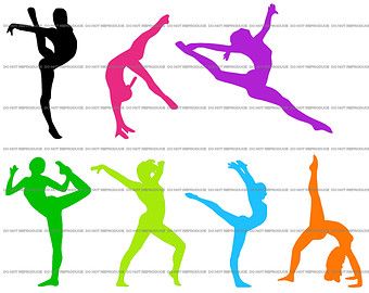 Gymnastics Clipart Tumbling.