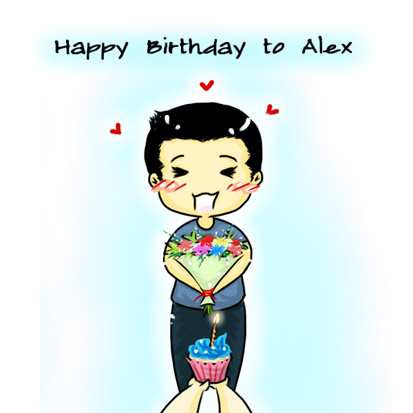 ♥♥♥♥♥ And also Happy Birthday to Alex OLoughlin ♥ 24 August.