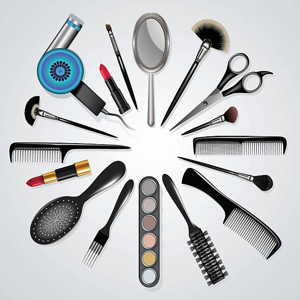 Best Makeup Tools Illustrations, Royalty.