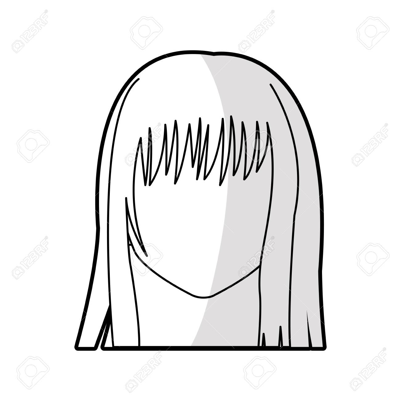 hair clipart black and white 10 free Cliparts Download