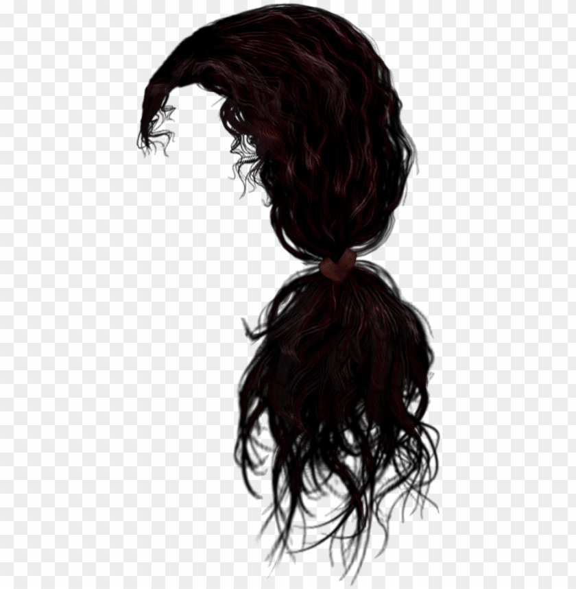 hair png clipart.