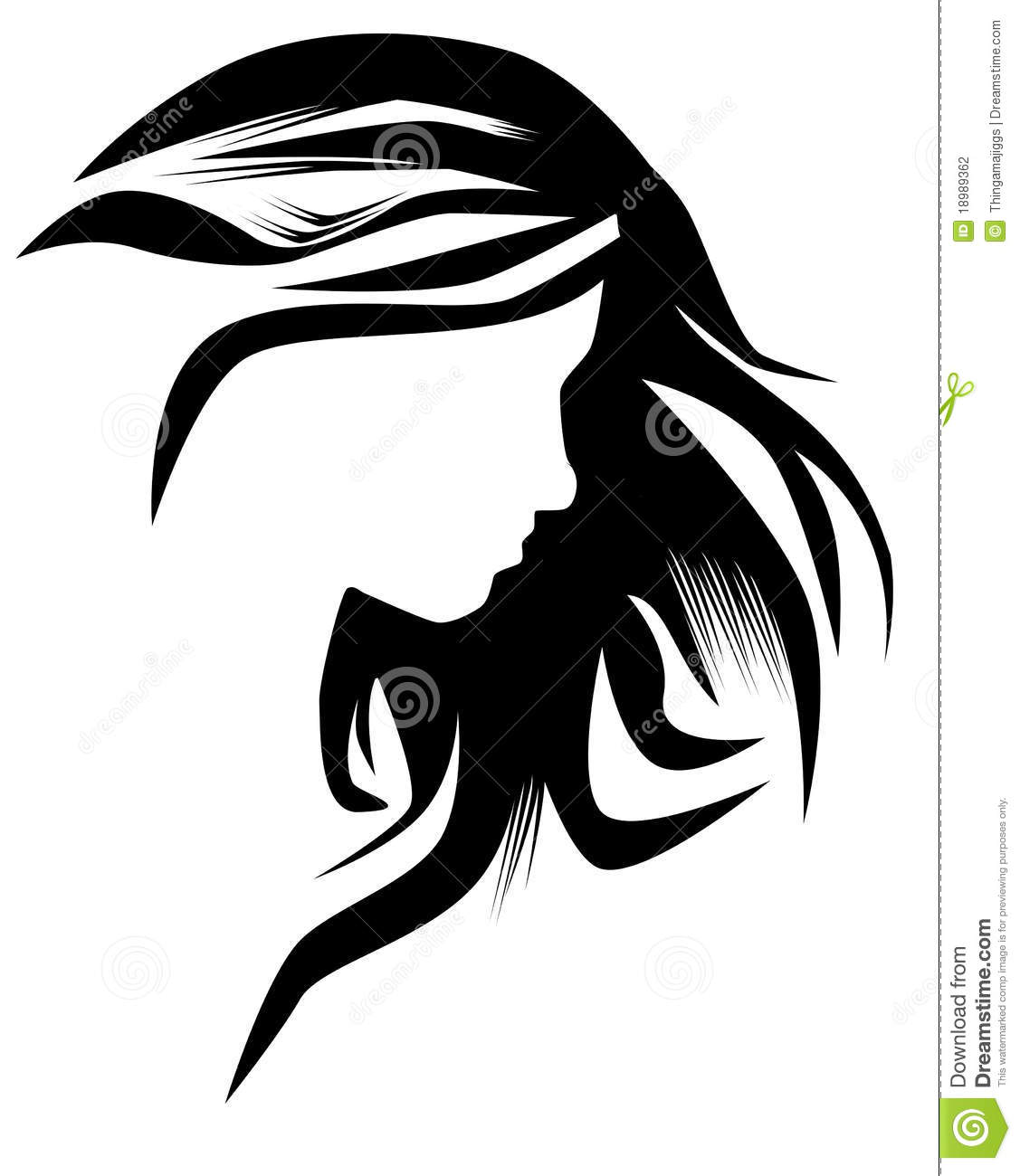 Hairstyle Clipart.