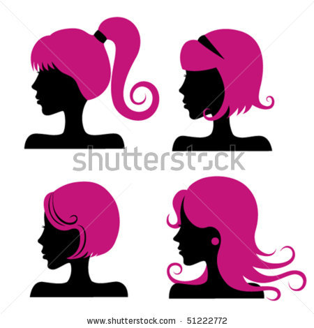 Hairstyle Clip Art Free.