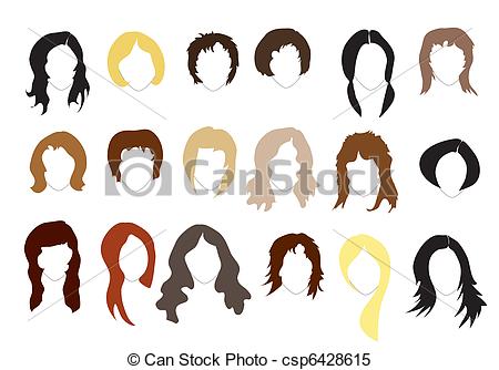 Hairstyle Clip Art Free.
