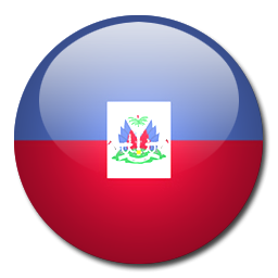 Button Flag Haiti Icon, PNG ClipArt Image.