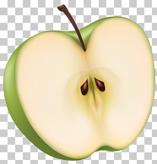 119 half Apples PNG cliparts for free download.