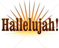 Free Hallelujah Clipart.